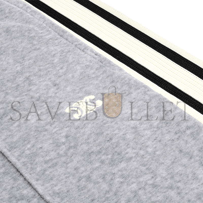 CELINE TRACKSUIT PANTS IN VELVET COTTON RP0770F08.09GB CELINE TRACKSUIT PANTS IN VELVET COTTON RP0770F08.09GB